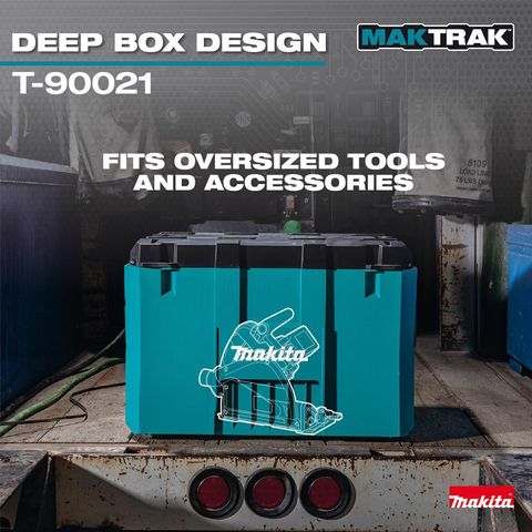 Makita Maktrak 22.25 in. Tool Box Teal Mfr# T-90021 - Ace Hardware