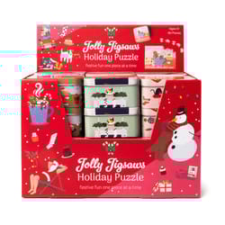 JOLLY JIGSAWS Holiday Mini Puzzles 80 pc