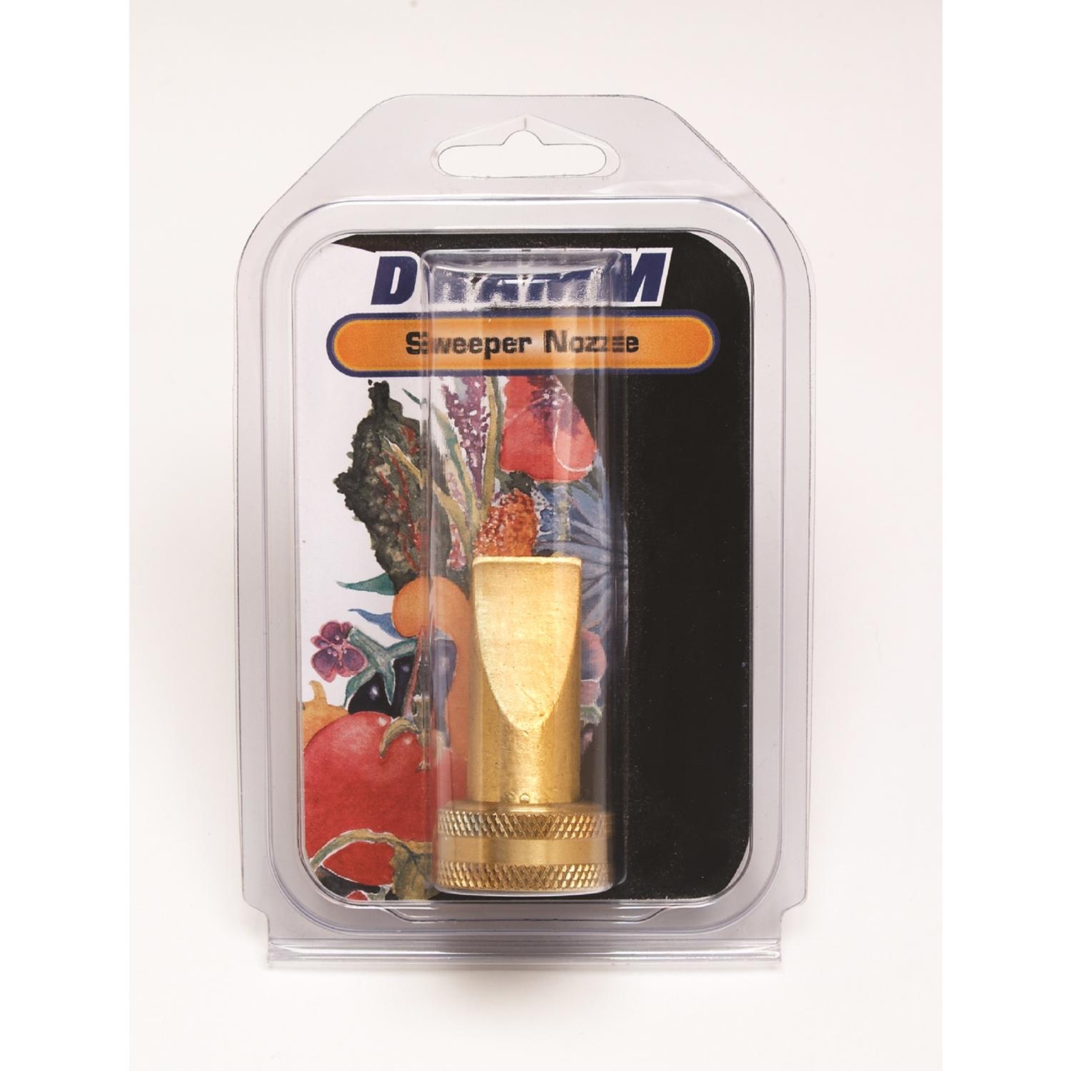Fan Brass Sweeper Nozzle