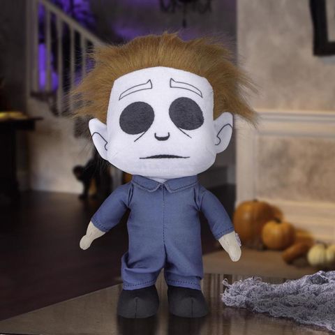 Gemmy Animated Musical Plush Michael Myers Halloween Decor Mfr