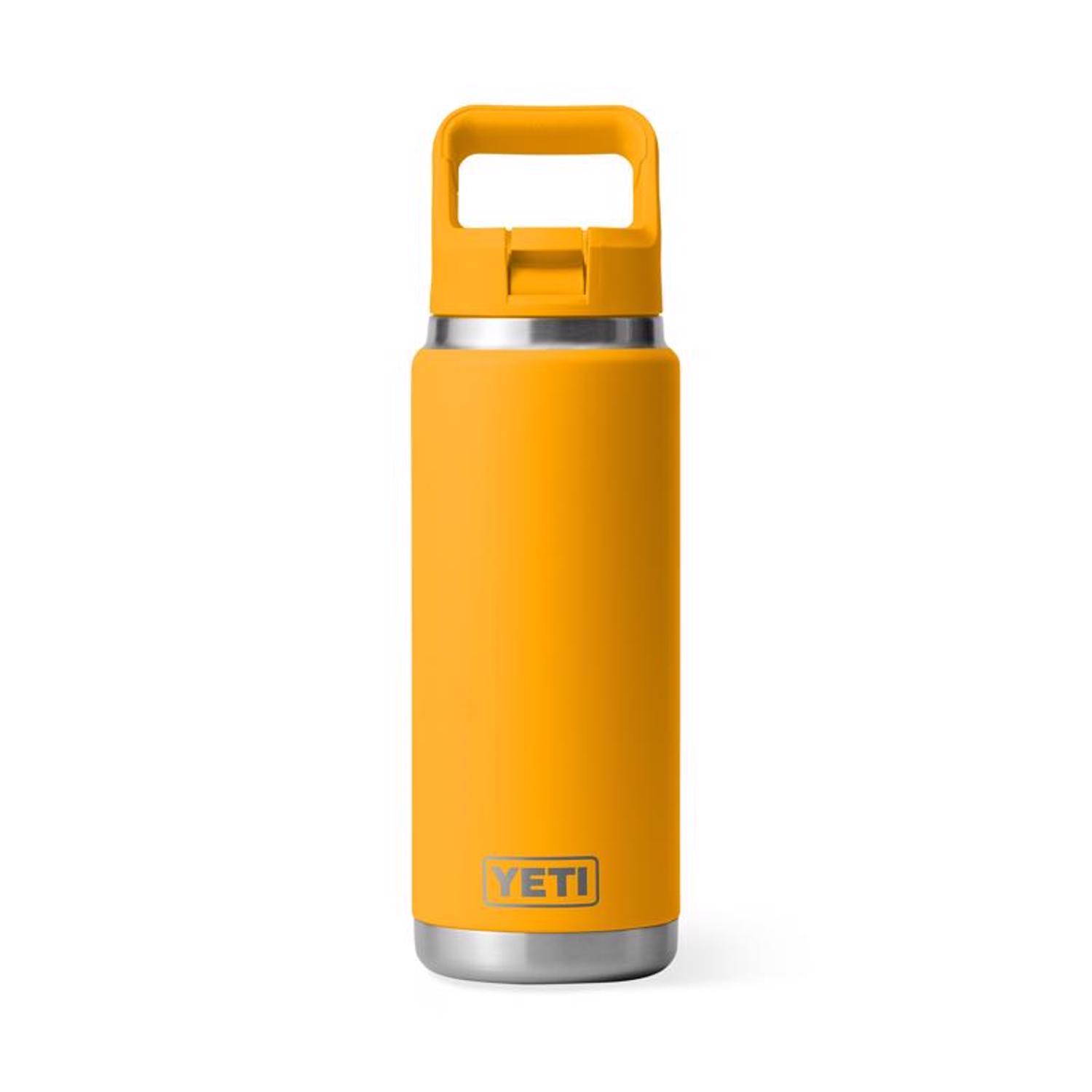 YETI Rambler 26 oz Cape Taupe BPA Free Bottle with Straw Cap Mfr