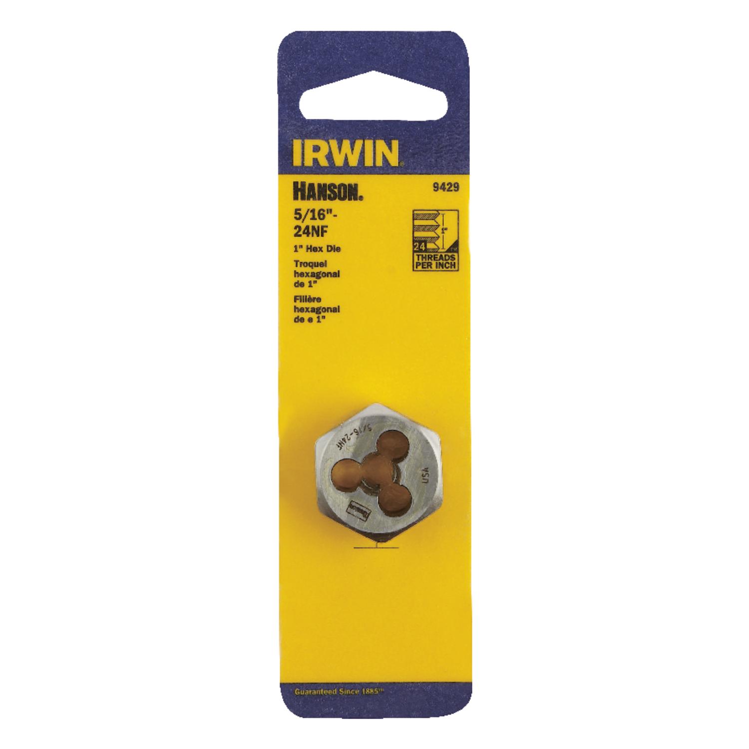Photos - Tap / Die IRWIN Hanson SAE 5/16 in. Hexagon Die 9429 