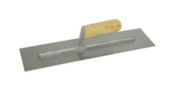 Marshalltown QLT 4 in. W X 16 in. L Polished Steel Finishing Trowel