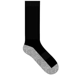 Sof Sole Men's 8-12.5 Crew Socks Black