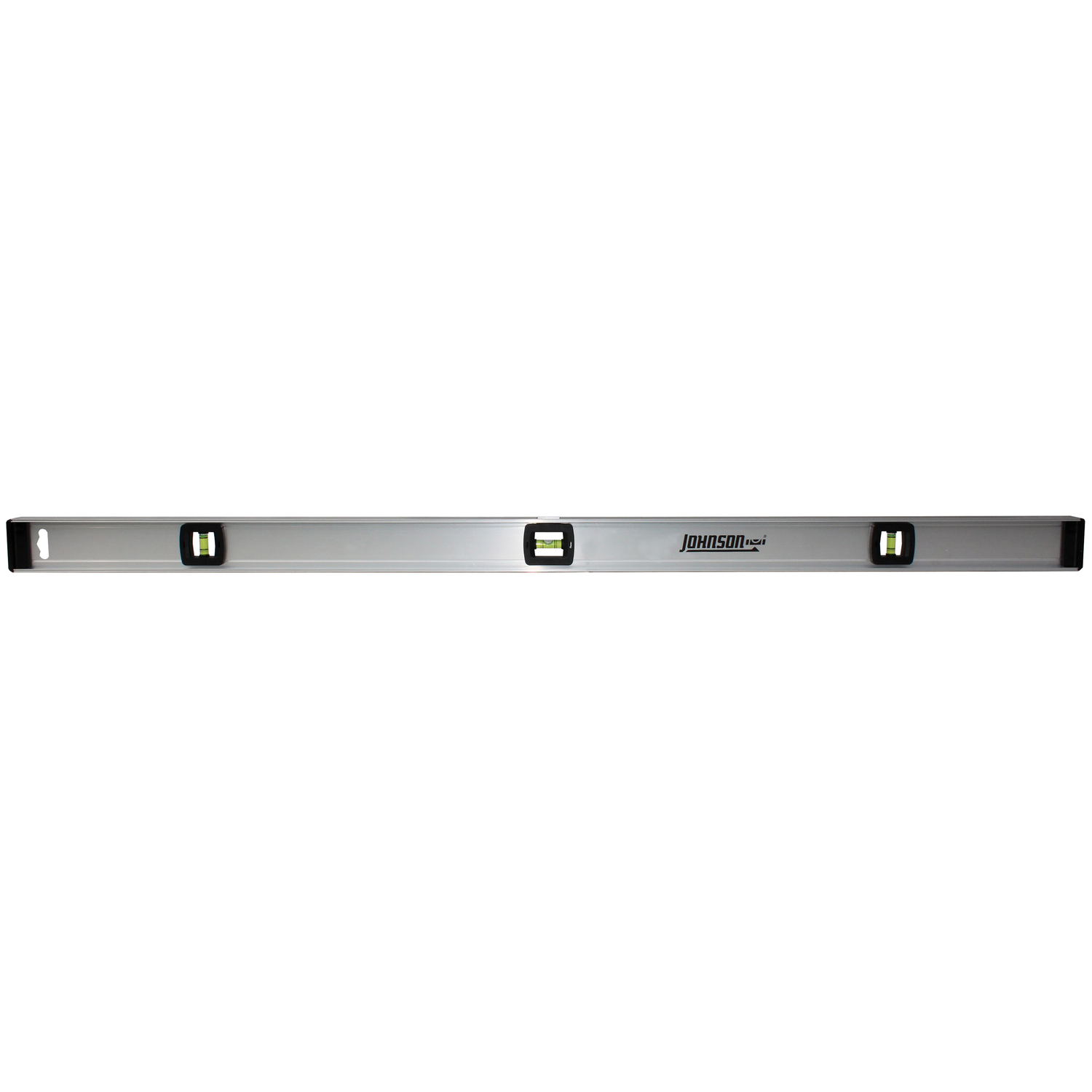 Johnson 48 in. Aluminum I-Beam Level 3 vial