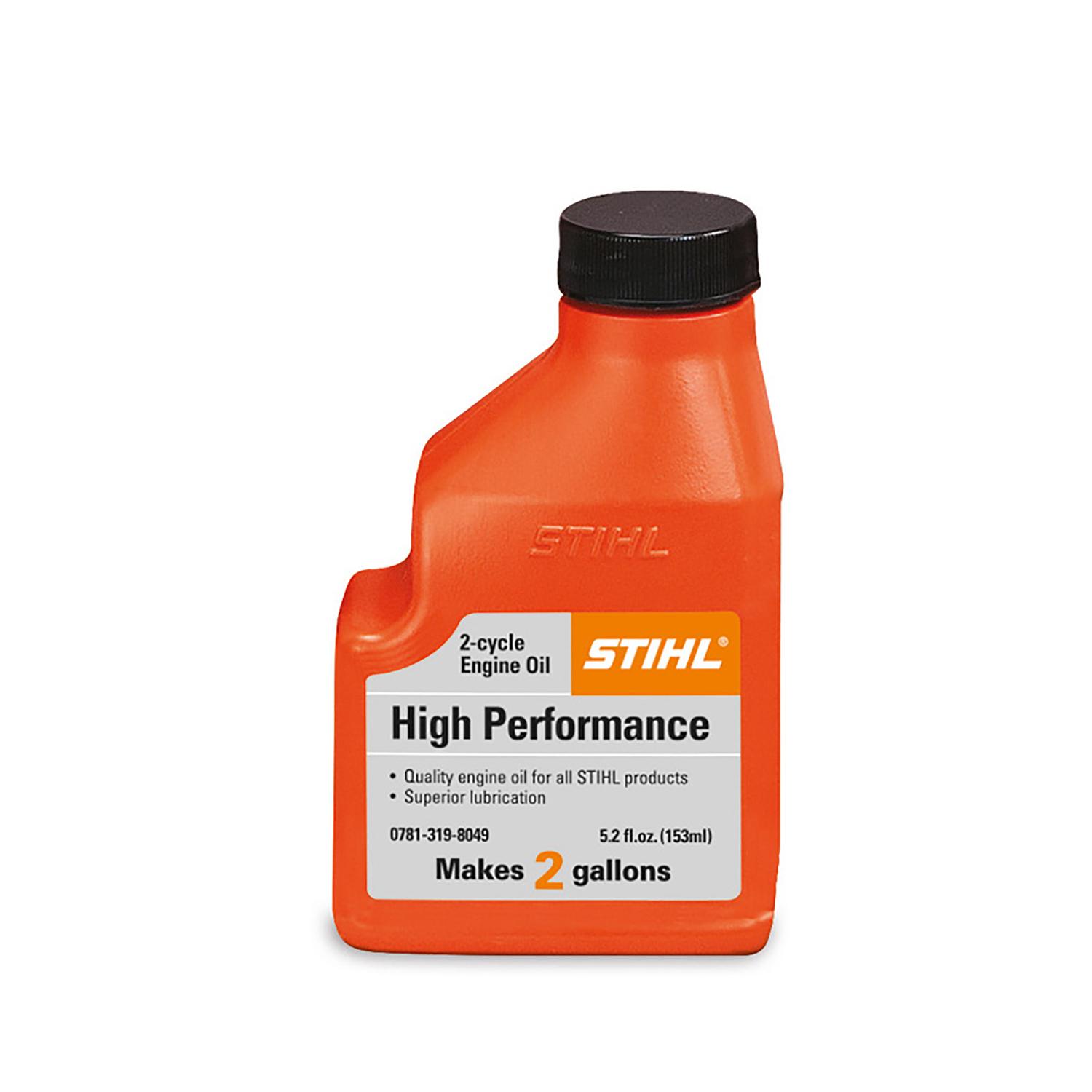 STIHL High Performance 2-Cycle Engine Oil 5.2 oz 1 pk Mfr