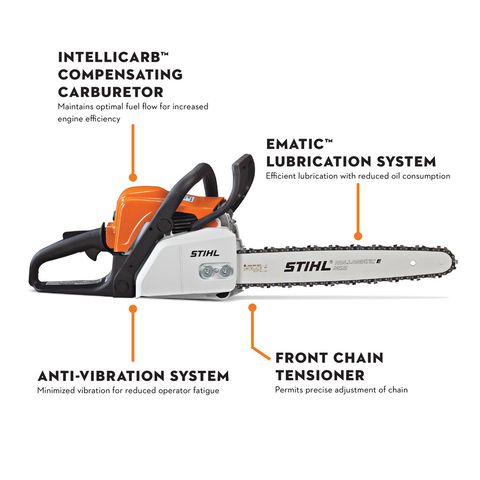 STIHL MSE 170 C-BQ 16 in. 120 V Electric Chainsaw Mfr# 12092000060 