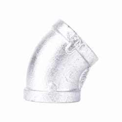 STZ Industries 1/4 in. FIP each X 1/4 in. D FIP Galvanized Malleable Iron 45 Degree Elbow