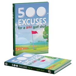 Boxer Gifts 500 Excuses for a Bad Golf Shot Book