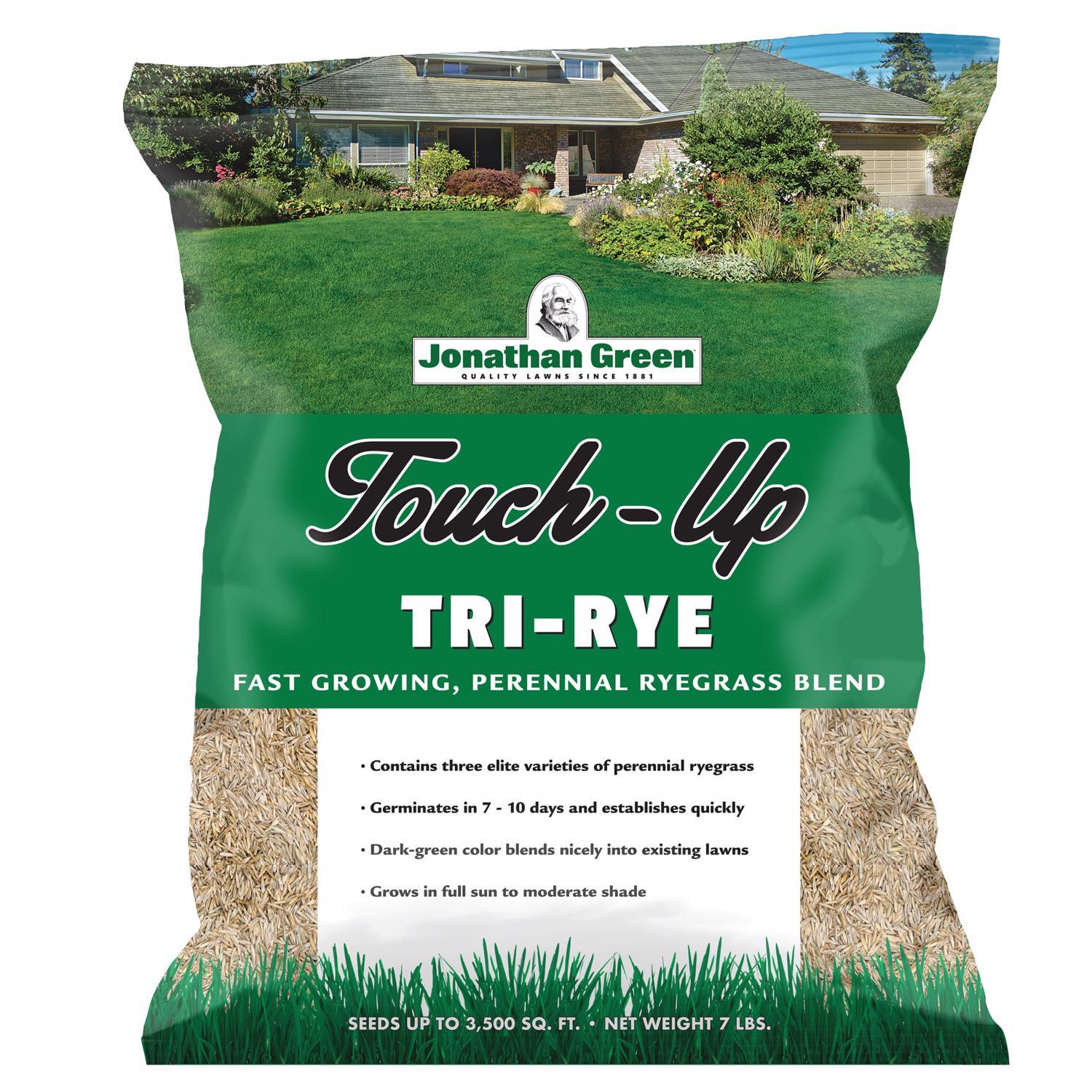 Jonathan Green Touch-Up Perennial Ryegrass Sun or Shade Grass Seed