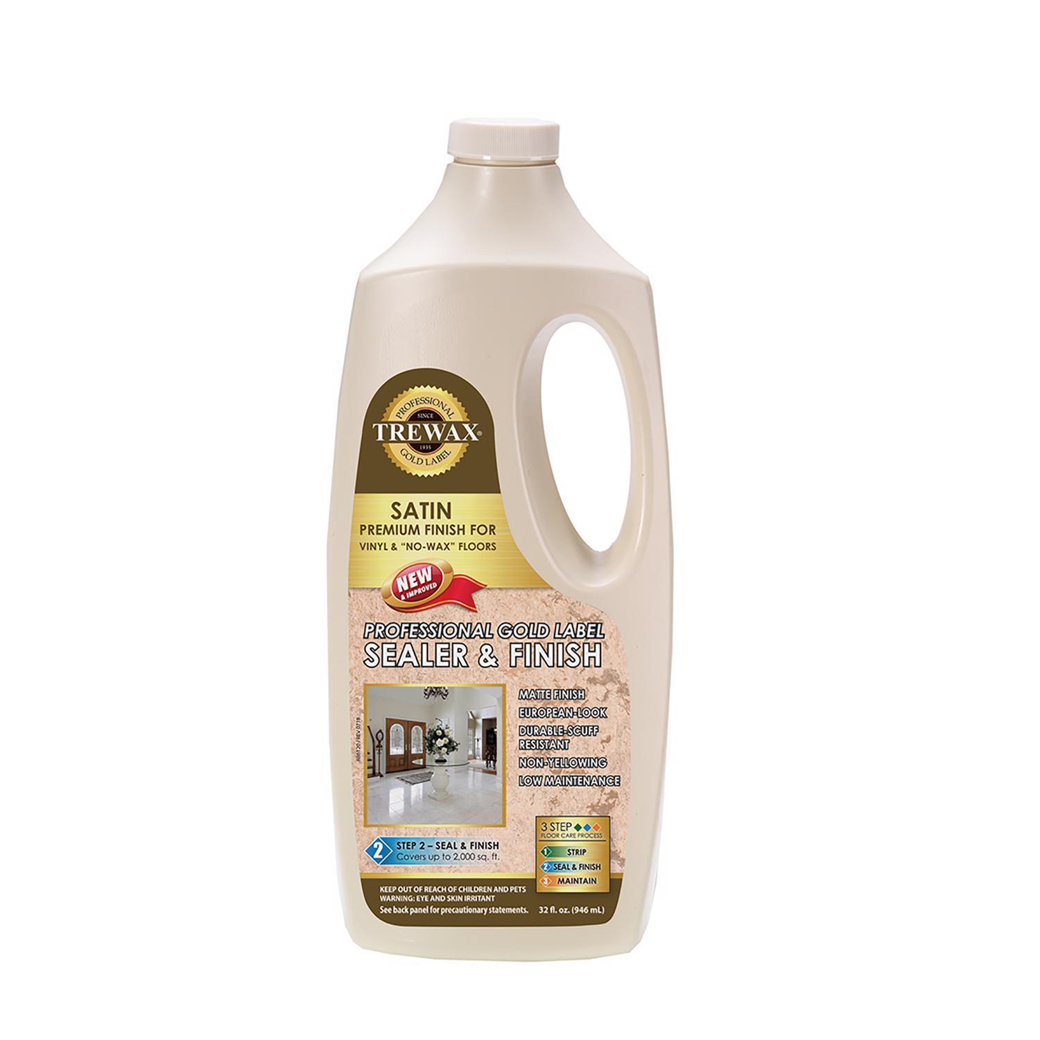 Label Satin Sealer Wax Liquid