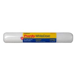Purdy White Dove Woven Fabric 18 in. W X 3/4 in. Paint Roller Cover 1 pk