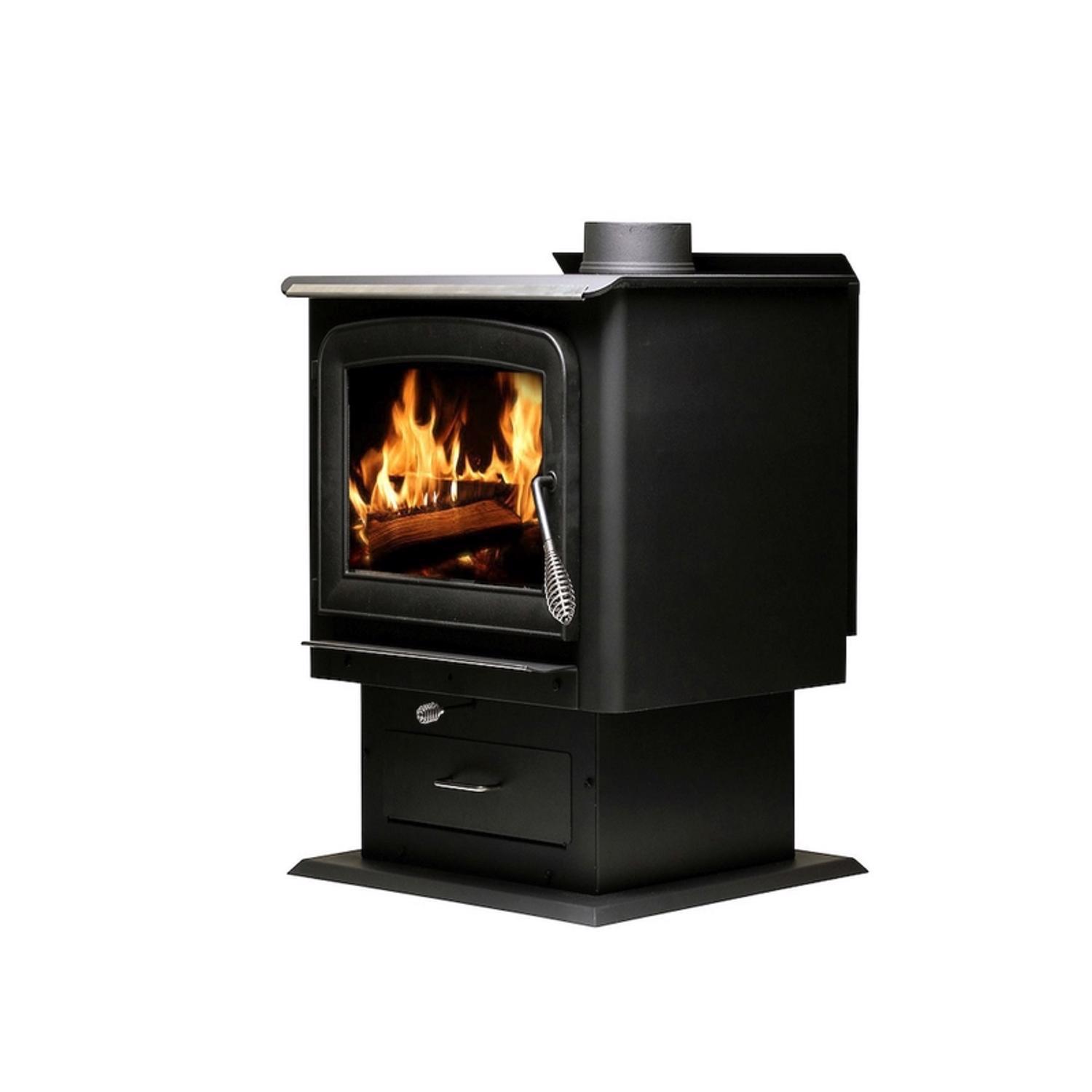 US Stove Ashley Hearth AW2520E-P Wood Burning Stove - Thumbnail 4
