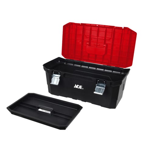ace hardware tackle box Tacklebox Green Swirl Tool box with heavy duty steel latches and lift Tool Chests, Tool Bags &