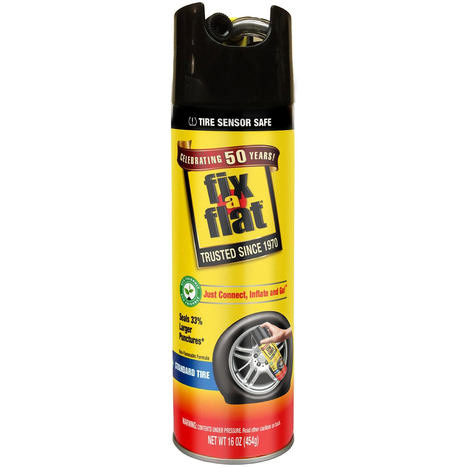 Fix-a-Flat Inflator and Sealer 16 oz Mfr# S60420 - Ace Hardware