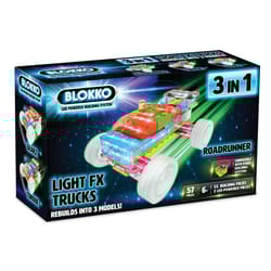 Blokko Light Up Truck Multicolored 57 pc