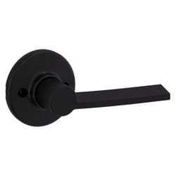 Kwikset Ladera Matte Black Half-Dummy Lever