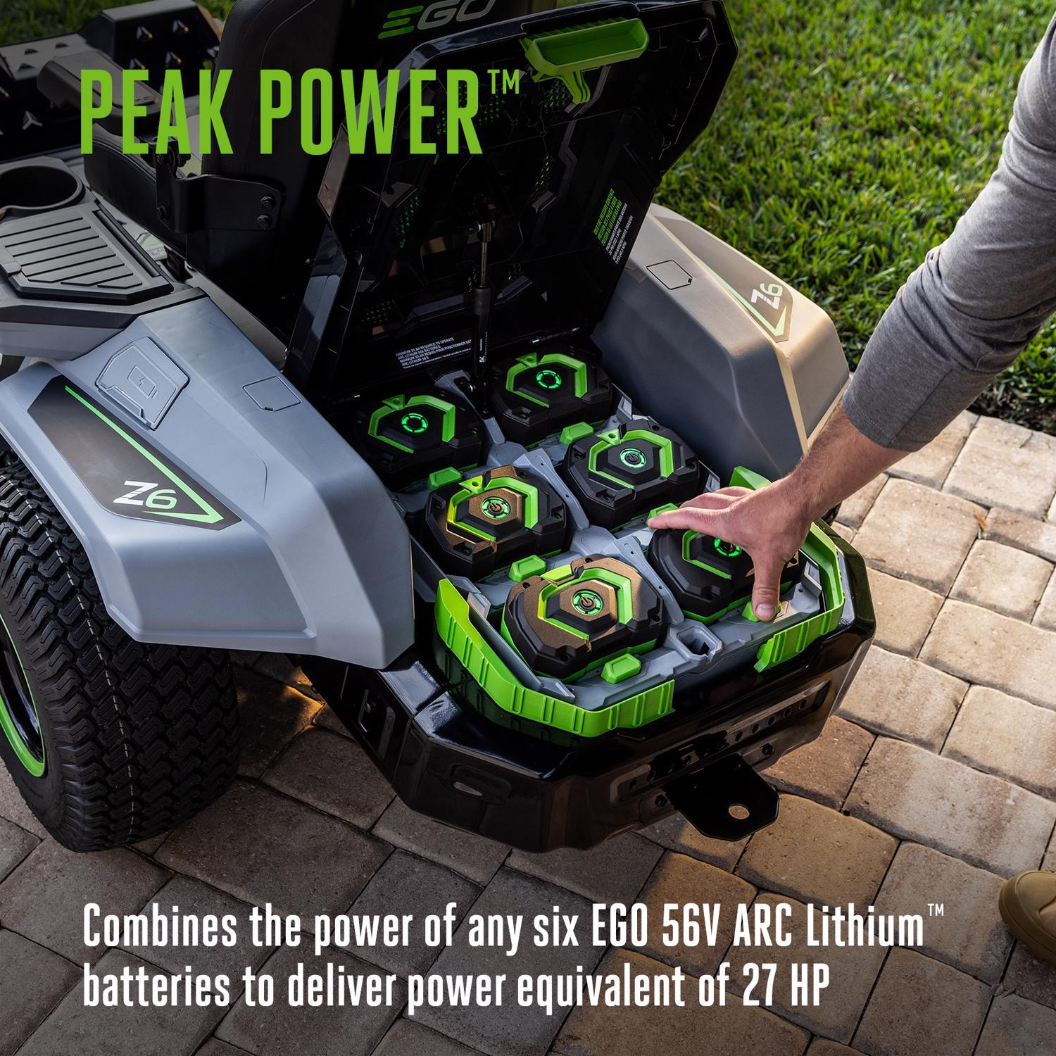 EGO POWER+ ZT5216L 52 in. 56 V Battery Zero Turn Riding Mower Kit
