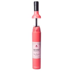Vinrella Pink Solid 38 in. D Umbrella