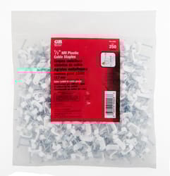 Gardner Bender 1/2 in. W Plastic Insulated Cable Staple 250 pk