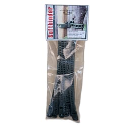 Garden Works 10 in. H X 7/16 in. W X 1 in. D Green Plastic Plant Tie