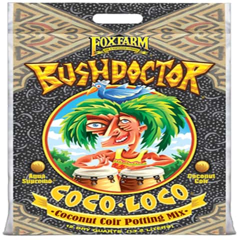 FoxFarm BushDoctor All Purpose Coco Coir Potting Mix 12 qt Mfr
