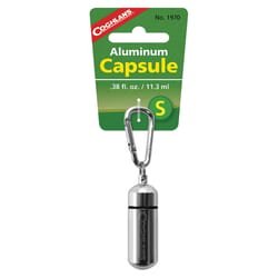 Coghlan's Silver Capsule 2.44 in. H X 0.79 in. W X 0.79 in. L 0.38 oz 1 pc