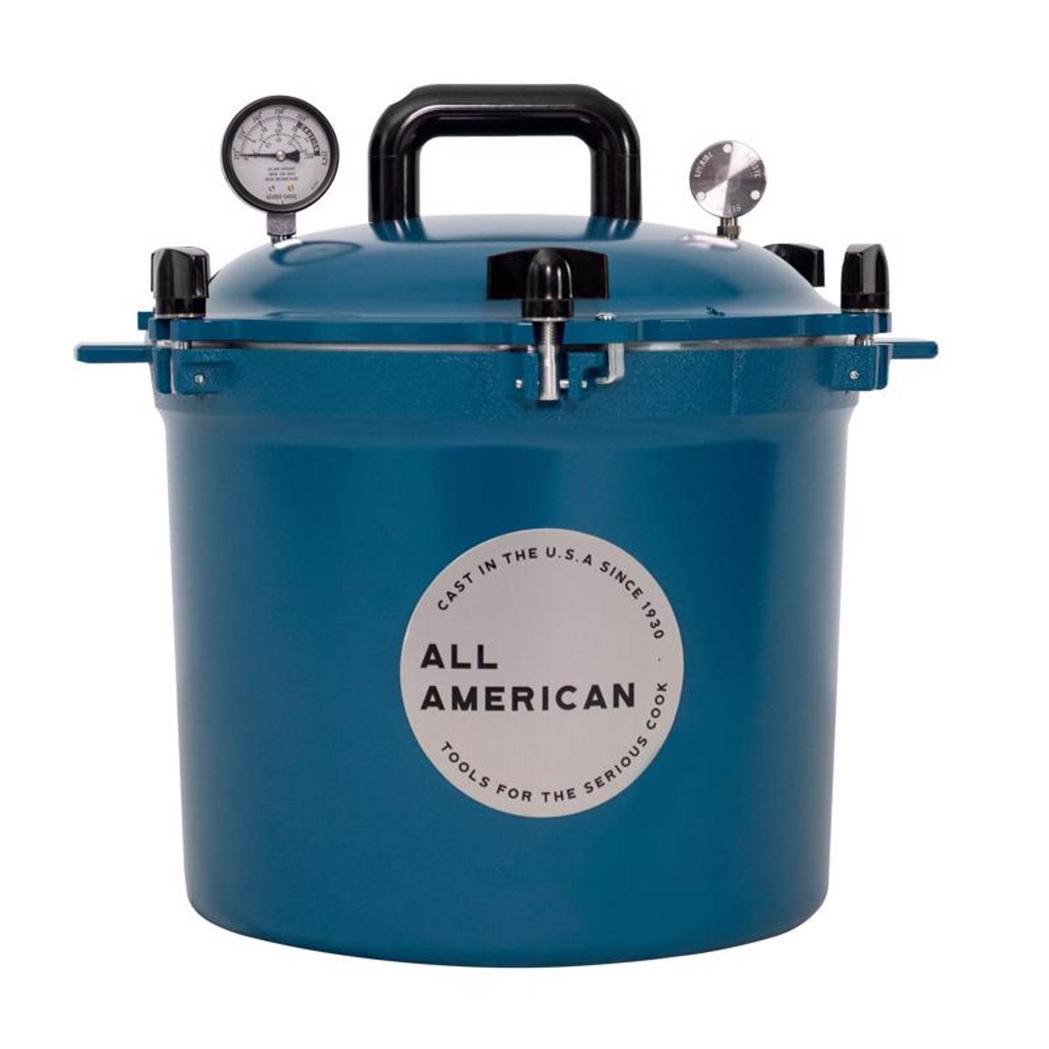 All American 921BL Berry Blue 21 Quart Pressure Canner