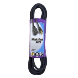 Southwire Outdoor 10 ft. L Black Extension Cord 16/3 SJOW
