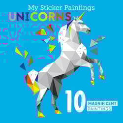 My Sticker Paintings Unicorns Sticker Book