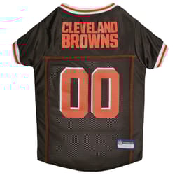 Pets First Black Cleveland Browns Dog Jersey Large