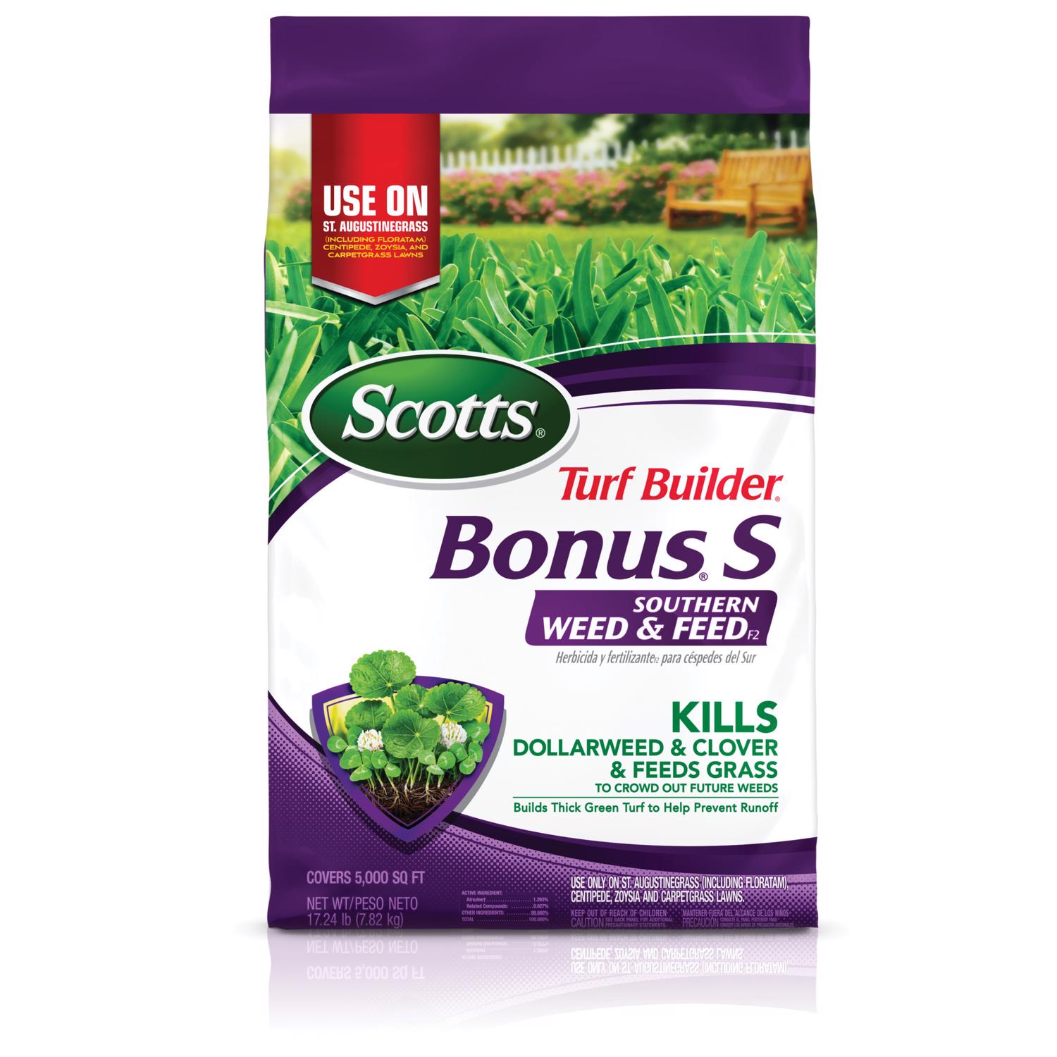 Scotts Turf Builder Bonus S Weed Killer Granules 17.24 lb Mfr