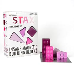 On Trend Goods Stax Building Blocks Pink 29 pc