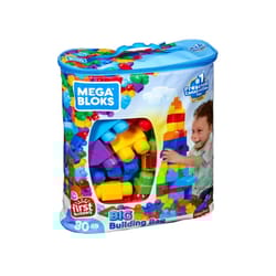 MEGA BLOKS First Builders Big Building Bag of Blocks 80 pc