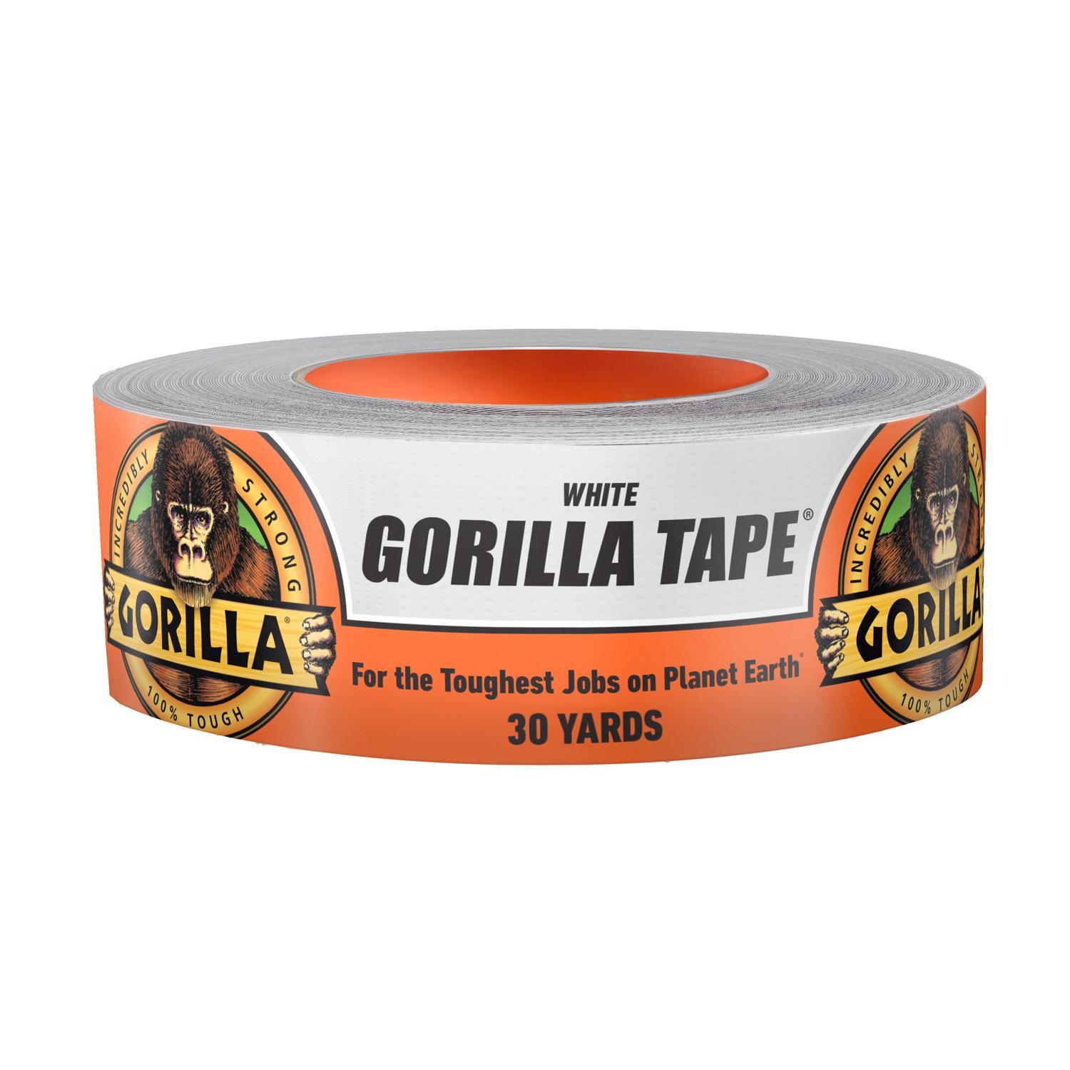 Gorilla 1.88 in. W X 30 yd L White Duct Tape