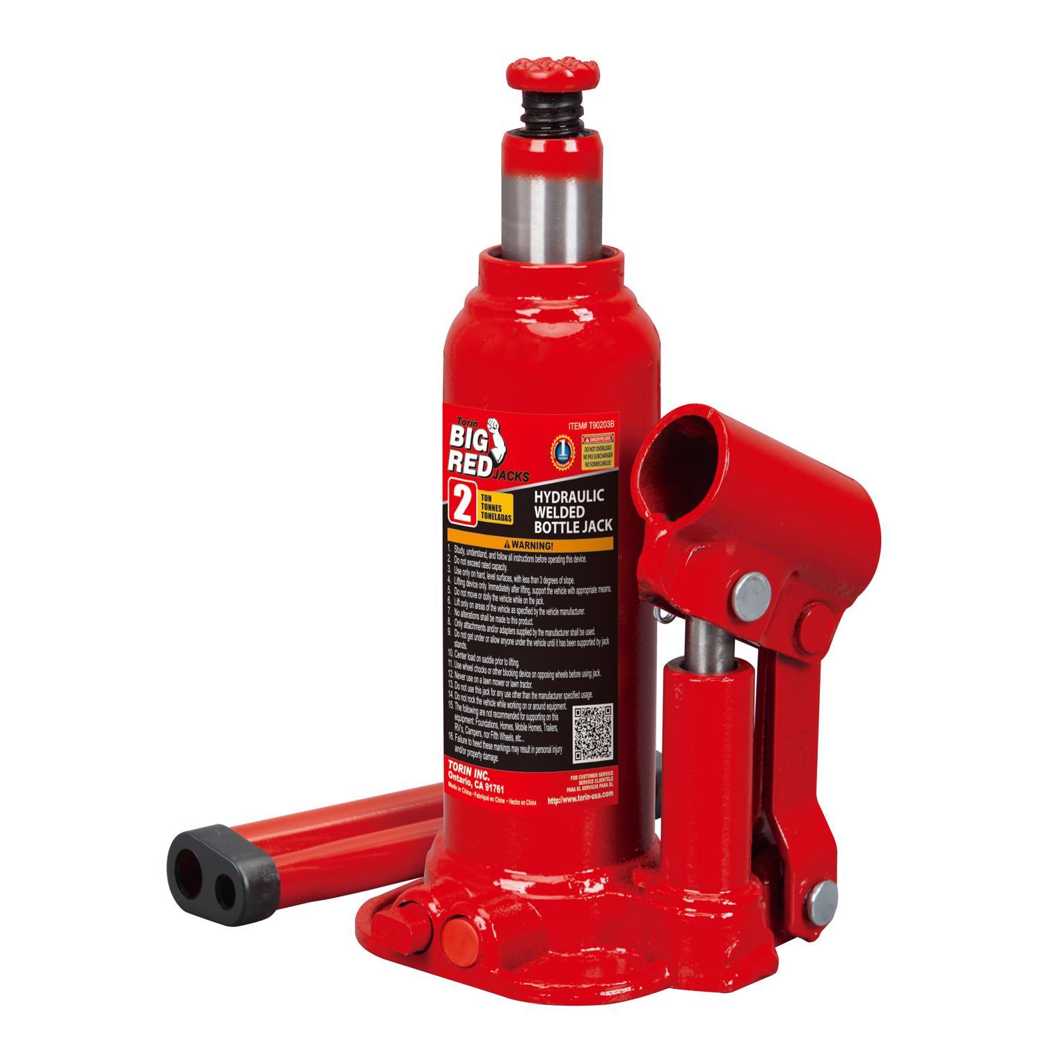 Torin Big Red Hydraulic 4000 lb Automotive Bottle Jack Mfr