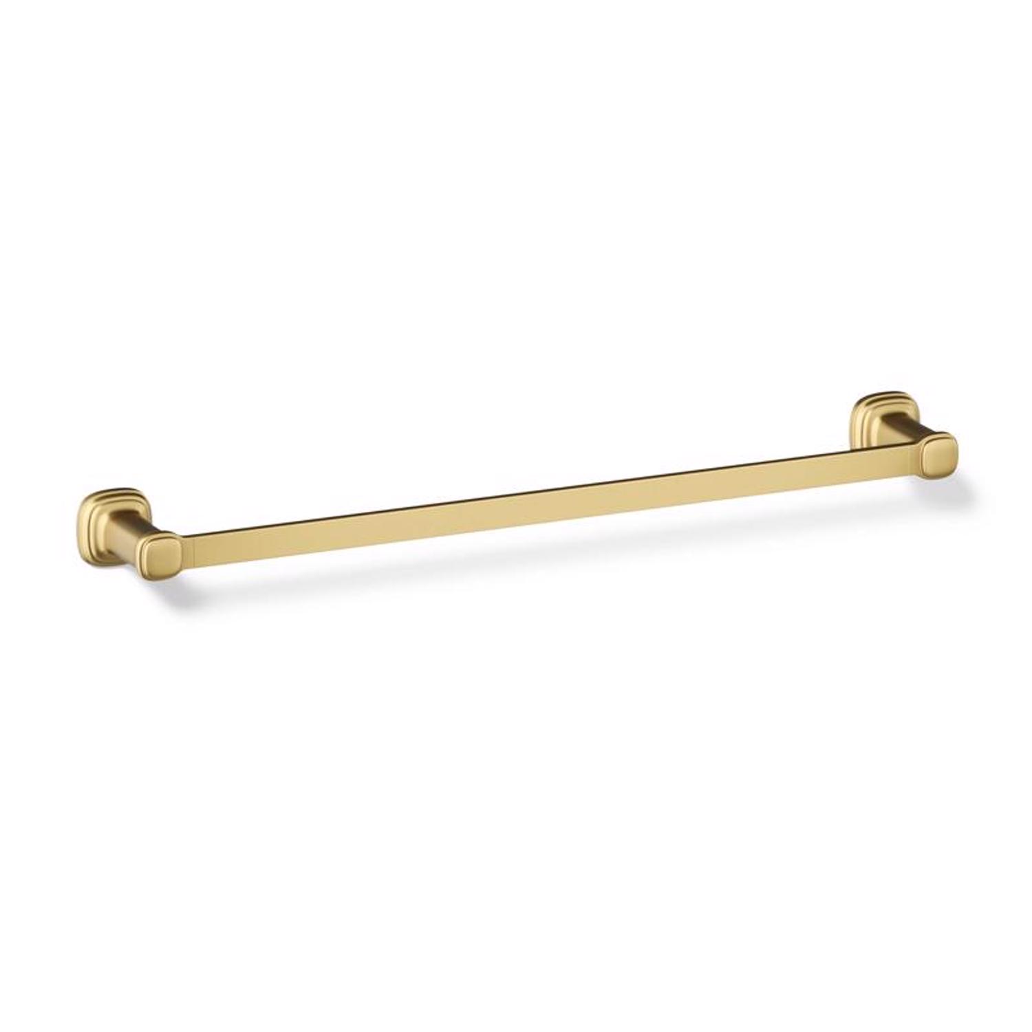 Kohler Envelu Vibrant Brushed Moderne Brass Brass Towel Bar 24 in. L Metal