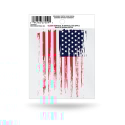 Rico Multicolored US Flag Static 1 pk
