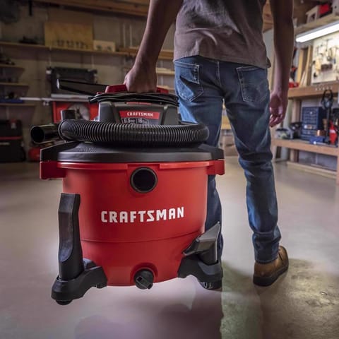 Craftsman 16 gal Corded Wet/Dry Vacuum 12 amps 120 V 6.5 HP Mfr