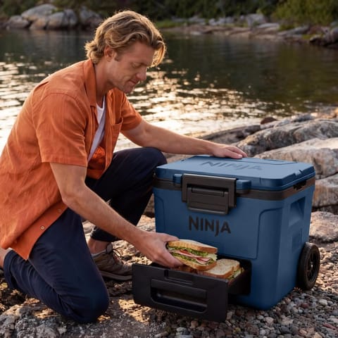 Ninja FrostVault Gray 42 qt Hard Cooler Mfr# FB242CG - Ace Hardware