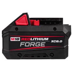 Milwaukee M18 REDLITHIUM FORGE 8 Ah Lithium-Ion XC8.0 Battery Pack 1 pc