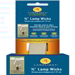 Hooper 3/4 in. X 8 in. L Flat Wick Shape Cotton Lamp Wick 3 pk