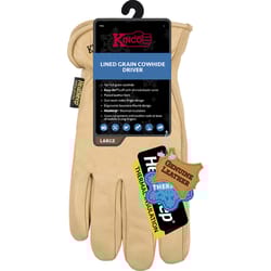 Kinco Men's Outdoor Driver Work Gloves Gold XXL 1 pair