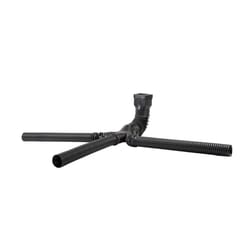 Spectra Pro Select 6.6 in. H X 6 in. W X 50 in. L Black Vinyl Flexible Downspout Extension