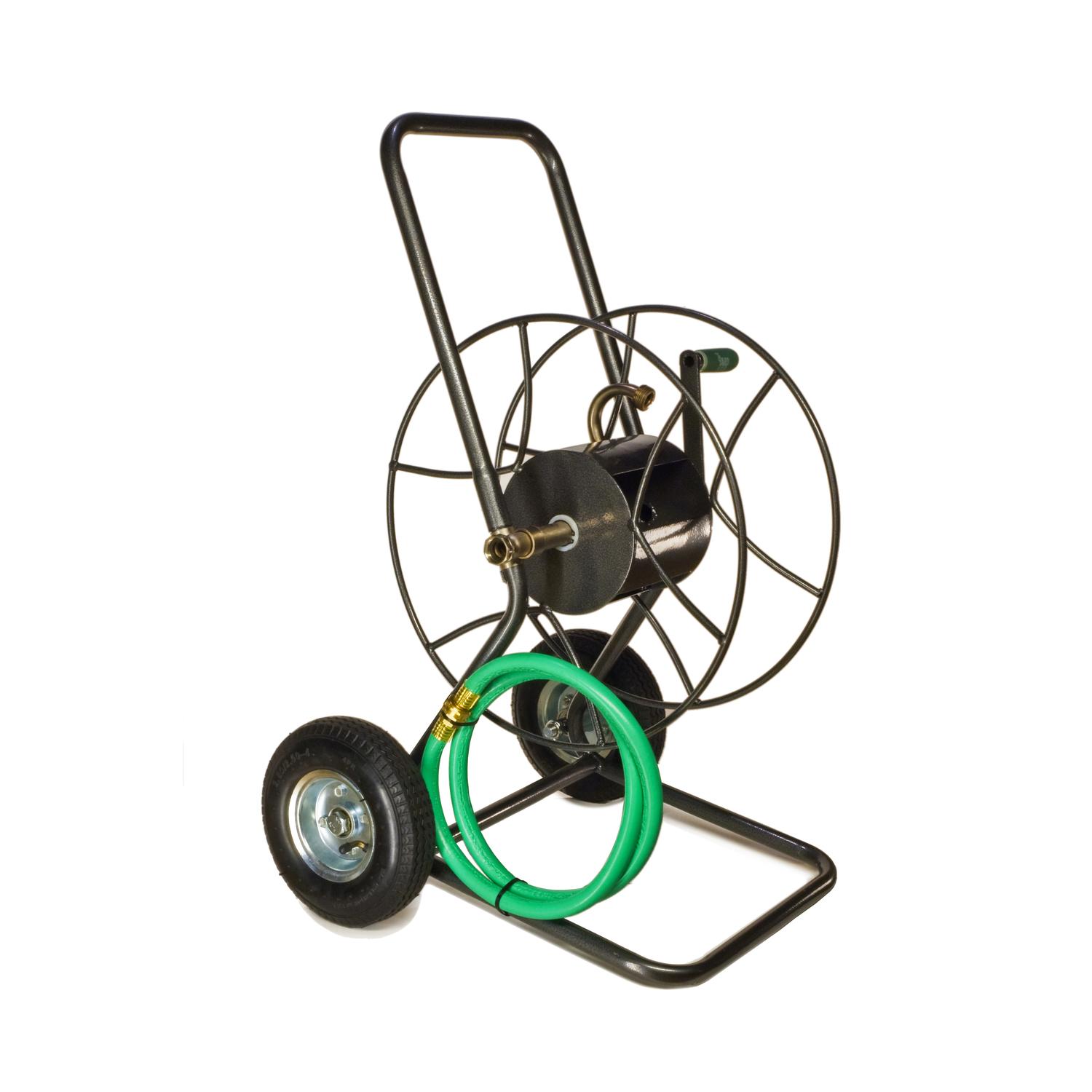 Photos - Garden Hose Butler Yard  175 ft. Silver Wheeled Hose Reel Cart HT-2EZ 