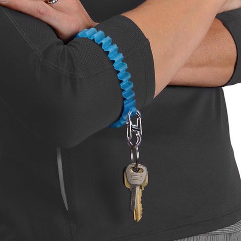 Nite Ize Key Band-It Plastic Blue Wristband Key Ring Mfr# KWB-03