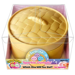 Surprise Squishy Bamboo Steamer Case Sparkle Dumpling