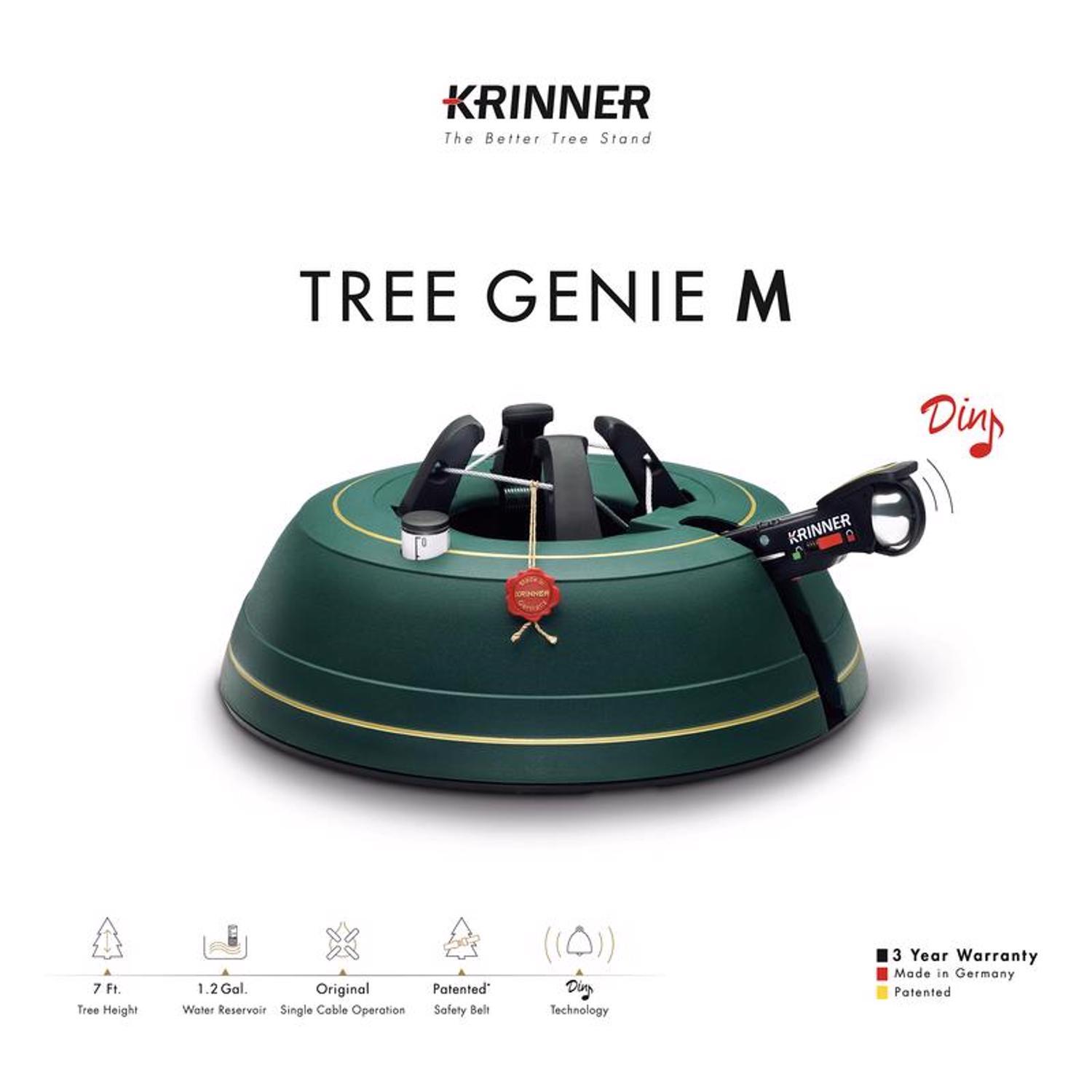 Krinner Tree Genie Medium Metal Real Christmas Tree Stand - Thumbnail 5