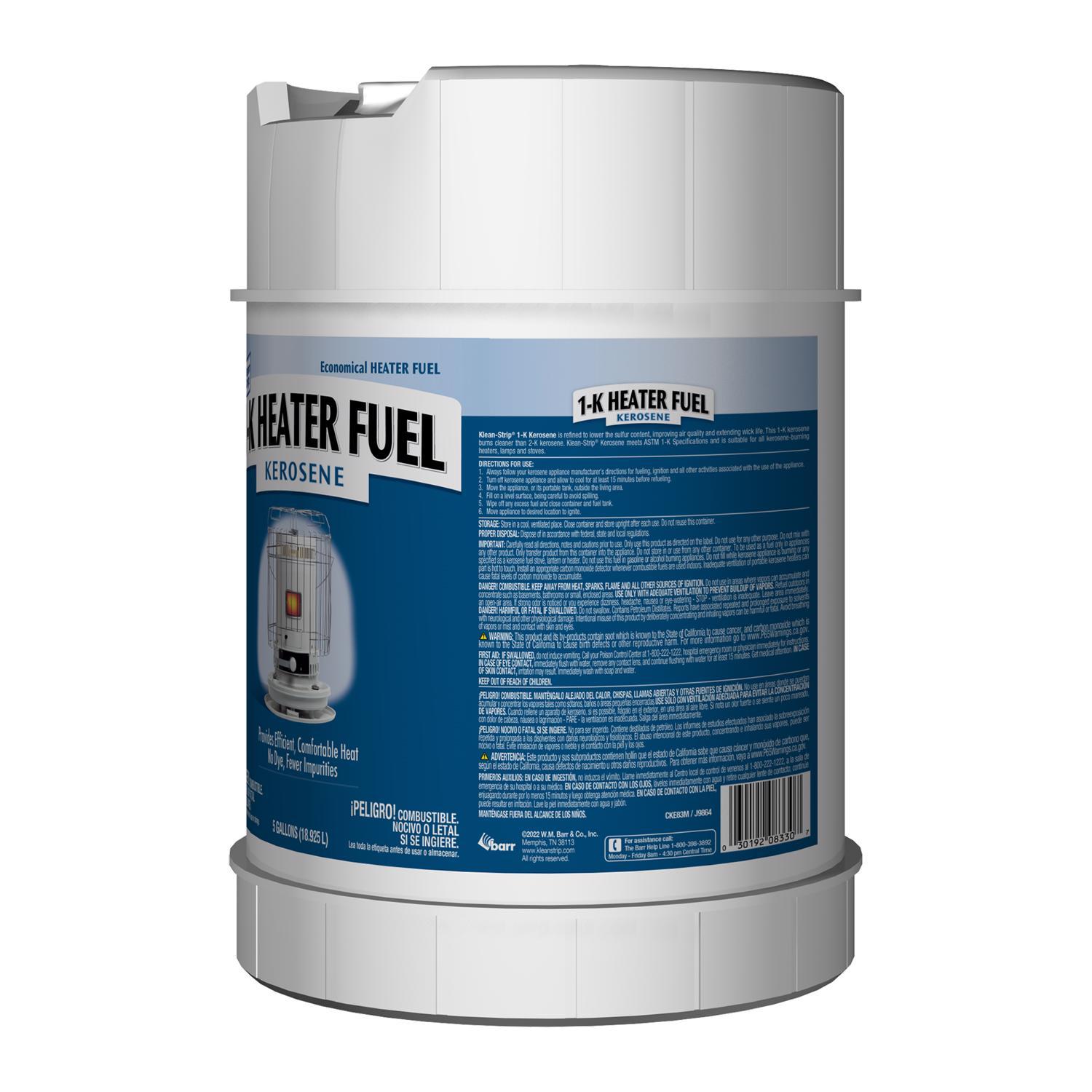 Klean Strip 1-K Kerosene For Burning Heaters/Lamps/Stoves - Thumbnail 4