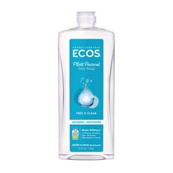 ECOS Free & Clear Scent Liquid Dish Soap 25 oz 1 pk